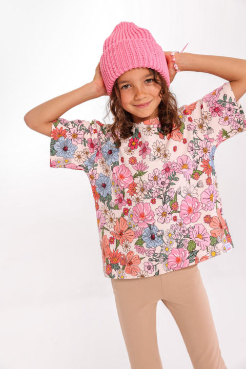 T- shirt Holiday Blooming Cream